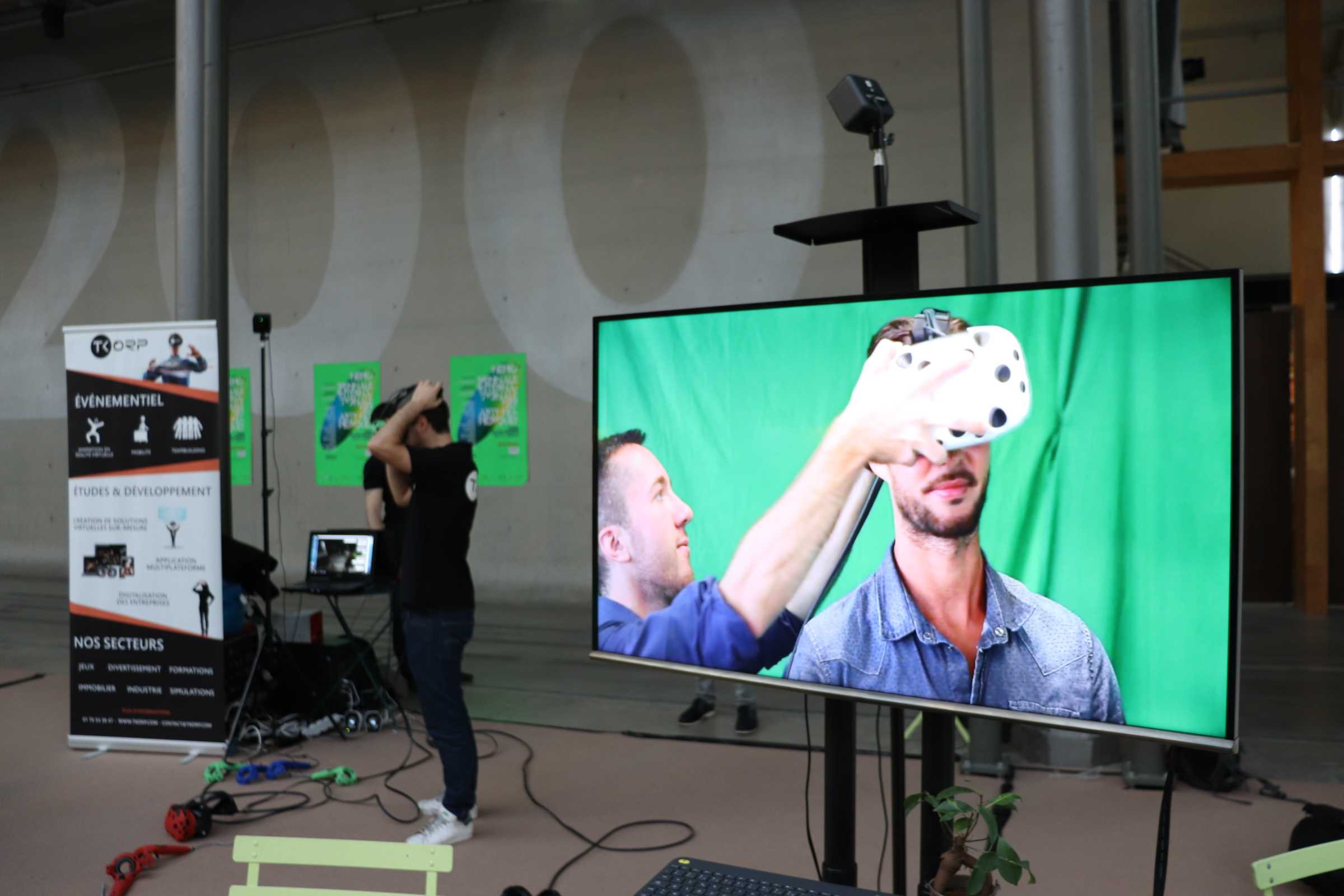 Animation réalité virtuelle - Animation réalité virtuelle Salon digital innovation